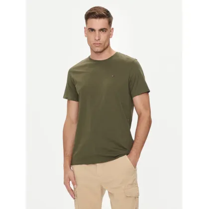 Zdjęcie Tommy Jeans T-Shirt DM0DM04411 Zielony Slim Fit