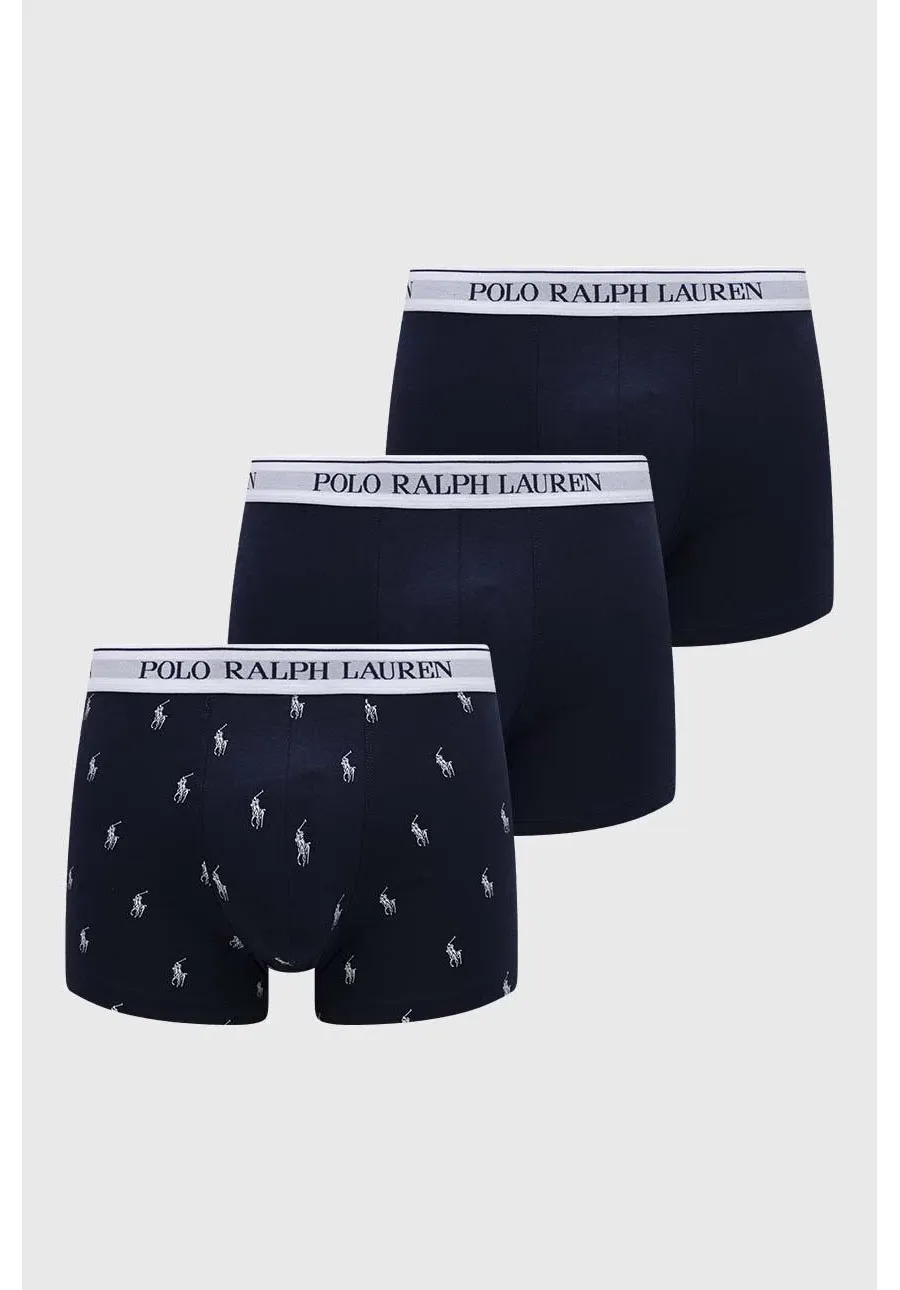 obrazek 1 Polo Ralph Lauren bokserki 3-pack męskie kolor granatowy