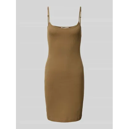 Zdjęcie Sukienka mini z prążkowaniem