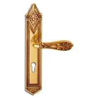 Picture Lucca door handle in a classic style