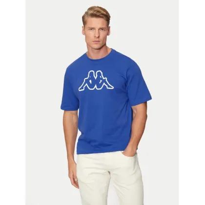 Zdjęcie Kappa T-Shirt Logo Korpo Cromen 303HZ70 Niebieski Regular Fit