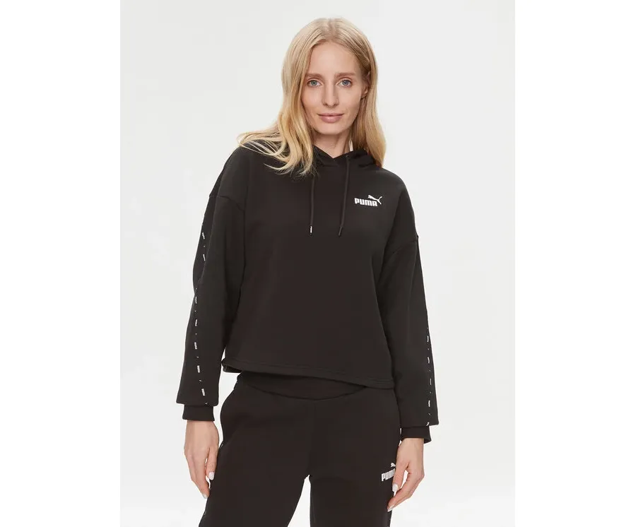 obrazek 1 Puma Bluza Ess Tape 675996 Czarny Regular Fit