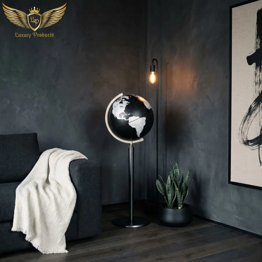 obrazek 2 Prestiżowa ozdoba biurowa lub gabinetowa w postaci globusu podłogowego