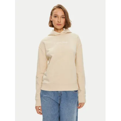 Zdjęcie Calvin Klein Bluza Hero Logo K20K205449 Beżowy Regular Fit