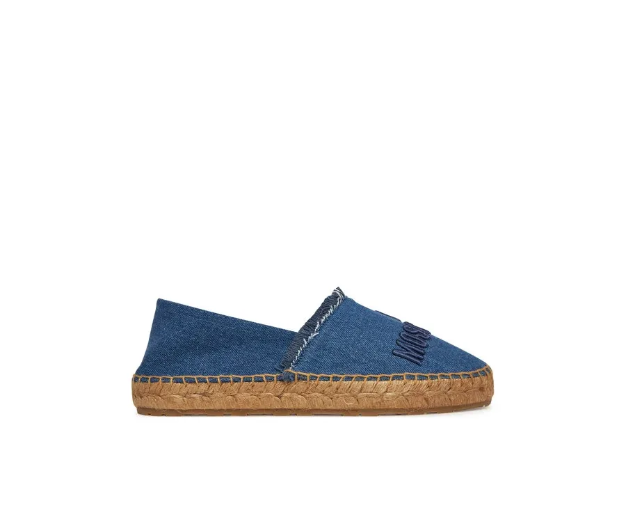 obrazek 1 LOVE MOSCHINO Espadryle JA10262G0MJO5700 Niebieski