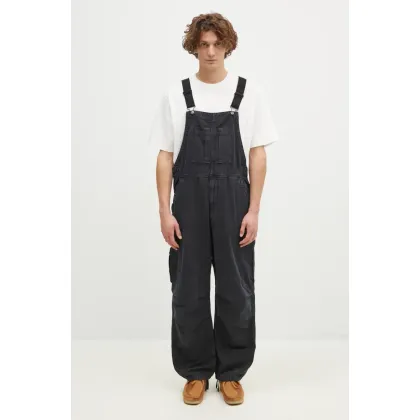 Zdjęcie Carhartt WIP ogrodniczki jeansowe Cargo Bib Overall kolor czarny I033752.894J