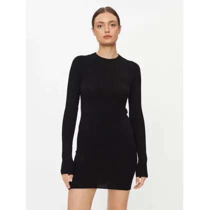 Zdjęcie Noisy May Sukienka dzianinowa Nancy 27026902 Czarny Slim Fit