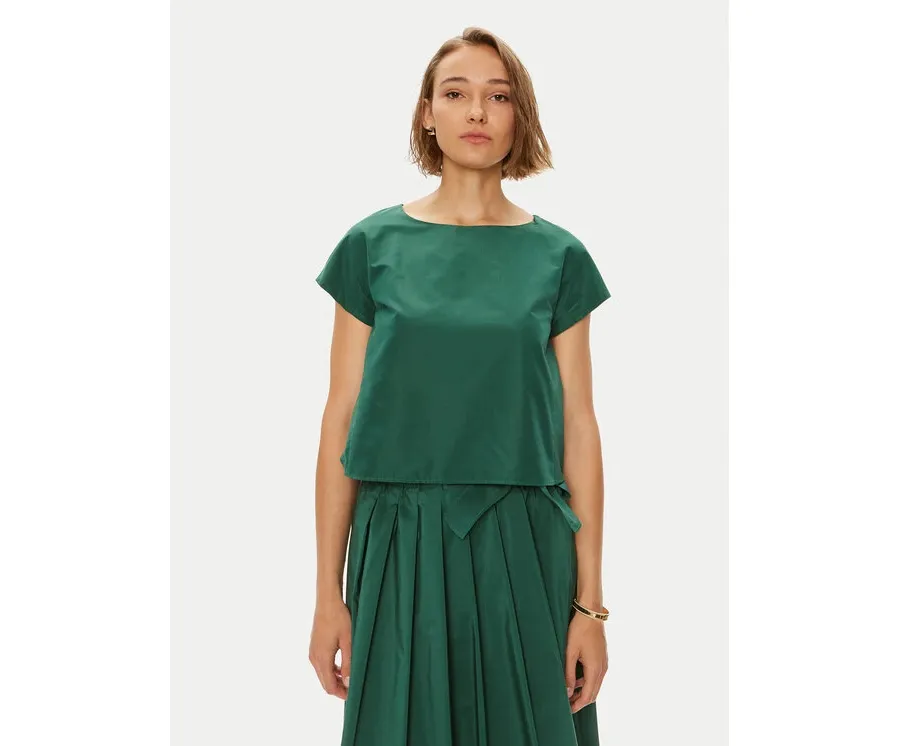 obrazek 1 Weekend Max Mara Bluzka Parana 2425166021 Zielony Regular Fit