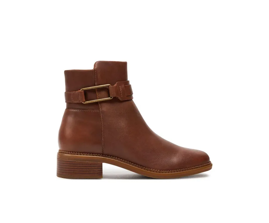 obrazek 1 Clarks Botki Maye Bella 26179643 Brązowy