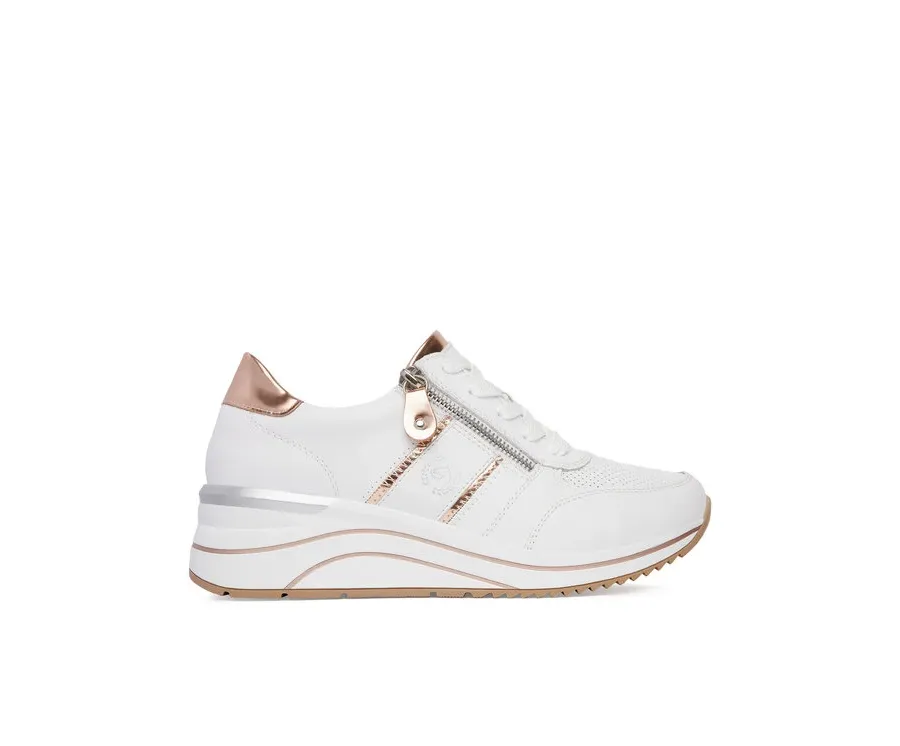 obrazek 1 Remonte Sneakersy D0T04-80 Biały