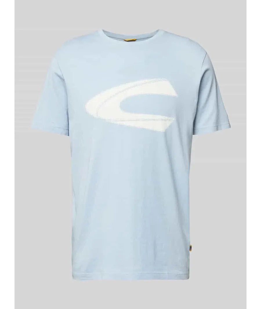 obrazek 1 T-shirt z detalem z logo