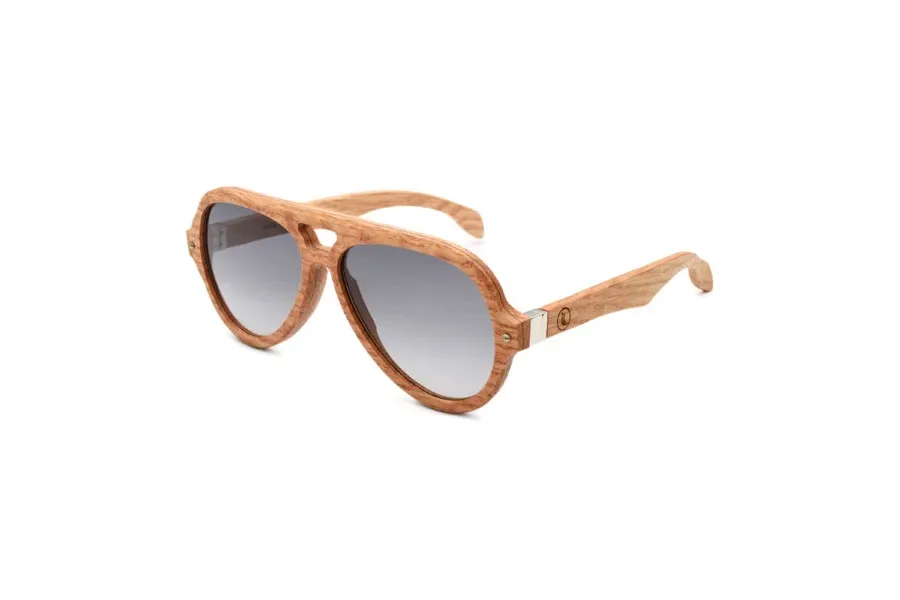 obrazek 2 Dębowe pilotki - okulary dla niej - Legno Light
