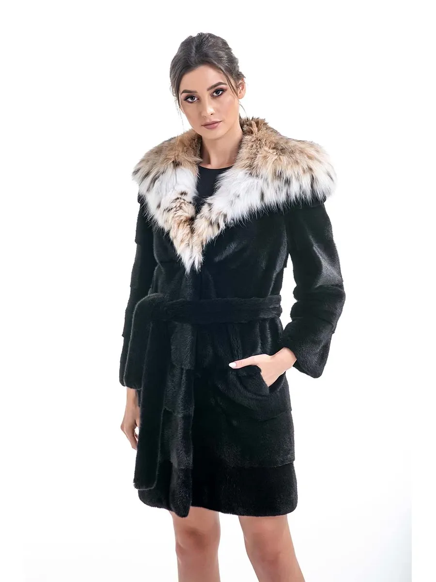 picture 1 Exclusive elegant mink fur coat - A&A Vesa