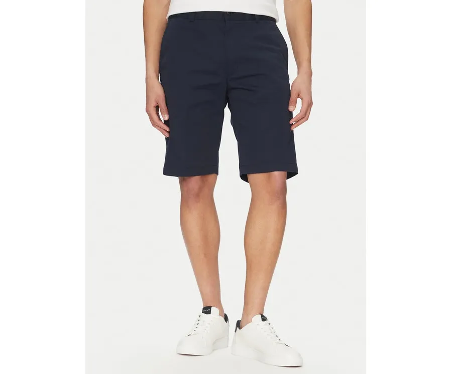 obrazek 1 HUGO Szorty materiałowe Darik241 50505857 Granatowy Regular Fit