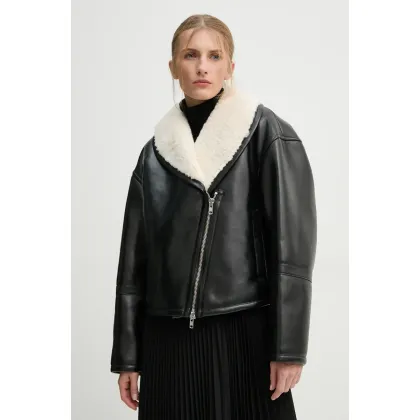 Zdjęcie Stand Studio kurtka Leonora Jacket damska kolor czarny przejściowa oversize 66325-9132