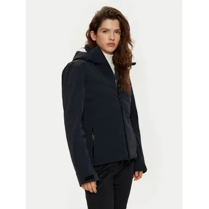 Zdjęcie 4F Kurtka narciarska 4FWAW24TTJAF584 Czarny Slim Fit