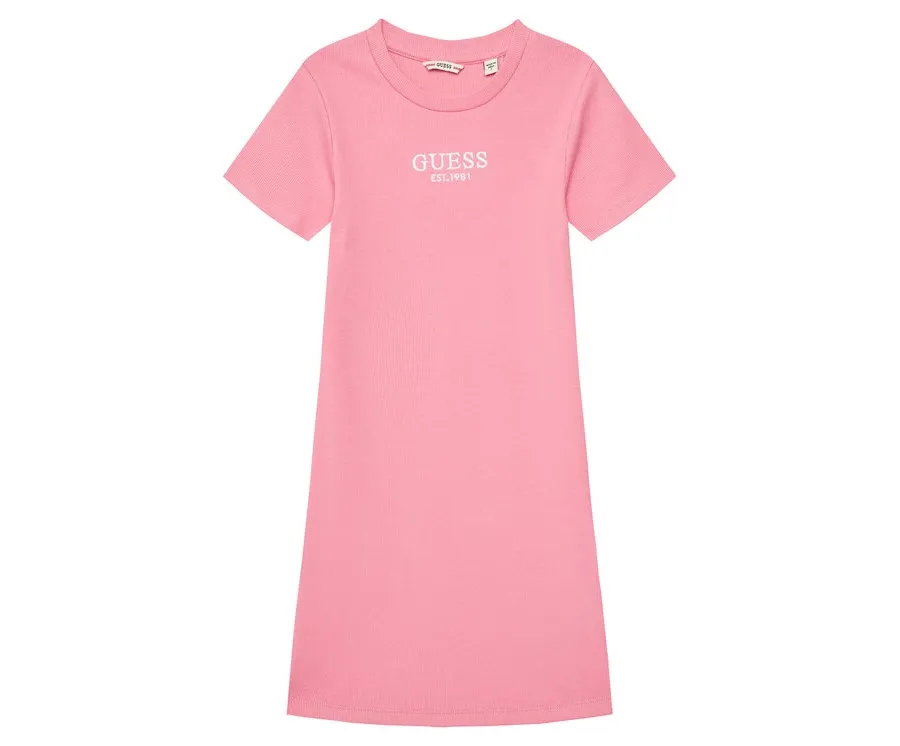 obrazek 1 Guess Sukienka codzienna J5YK11 KBZP4 Różowy Regular Fit