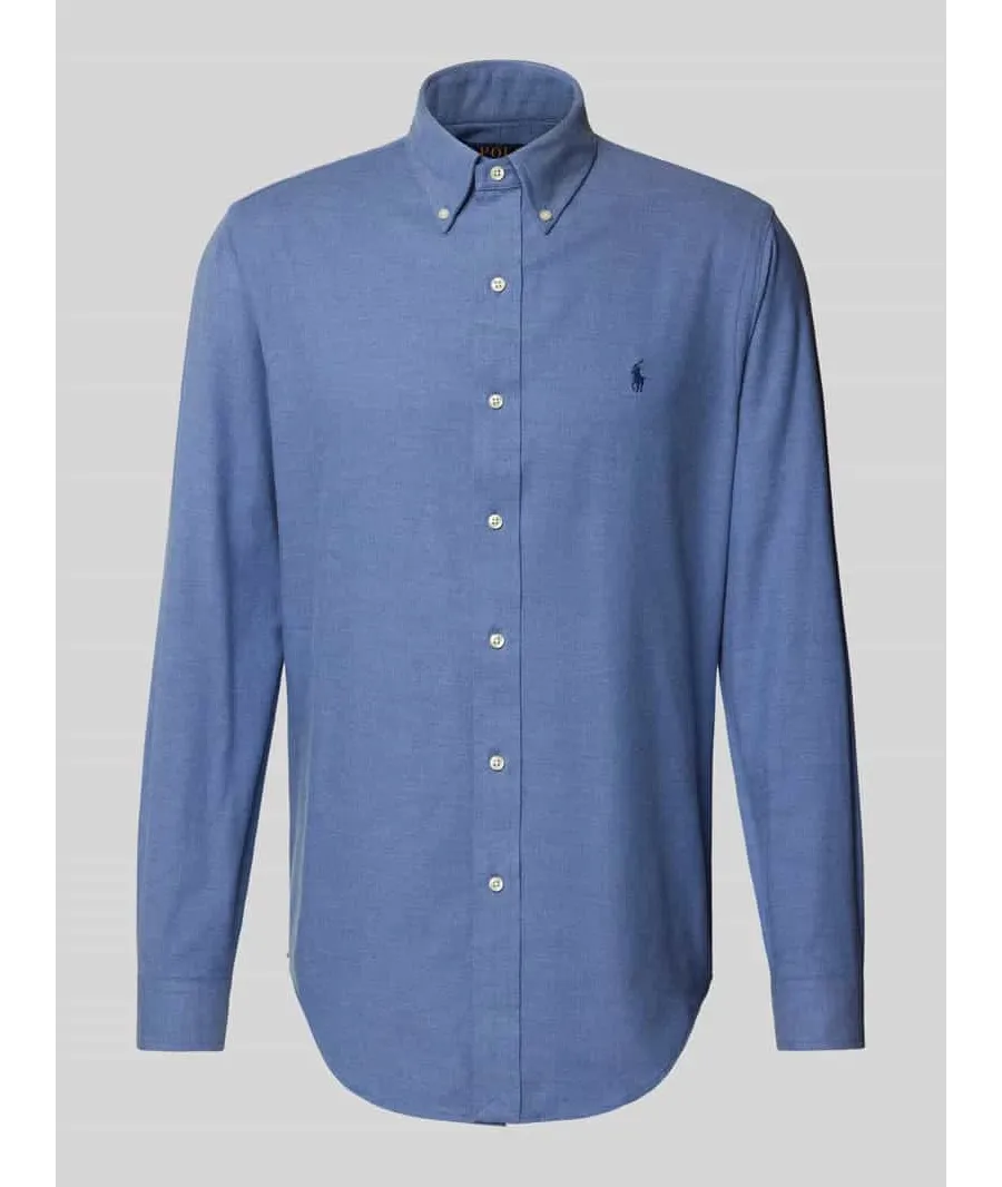 obrazek 1 Koszula casualowa o kroju custom fit z kołnierzykiem typu button down
