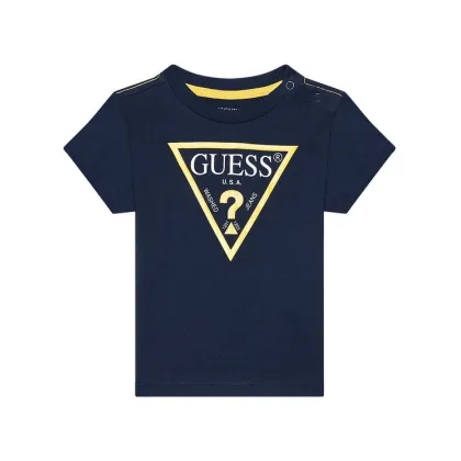 Zdjęcie Guess T-Shirt N73I55 K8HM0 Granatowy Regular Fit