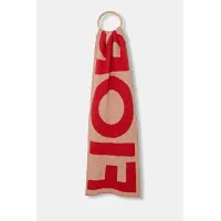 Zdjęcie Fiorucci szalik z domieszką wełny Alpaca Scarf kolor różowy U01FPASC213KN10RD01