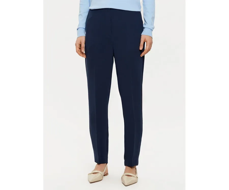 obrazek 1 Tommy Hilfiger Chinosy WW0WW45450 Granatowy Slim Fit