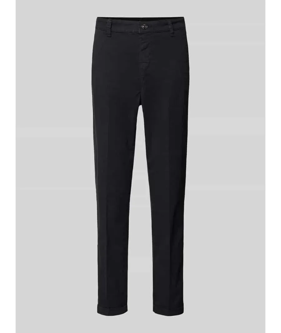 obrazek 1 Chinosy o skróconym kroju slim fit model ‘TURN UP’