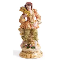 Zdjęcie Ręcznie wykonana figurka mężczyzny z ceramiki