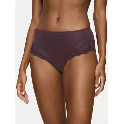 Zdjęcie Triumph Figi klasyczne z wysokim stanem Ladyform Soft Maxi 10210671 Fioletowy