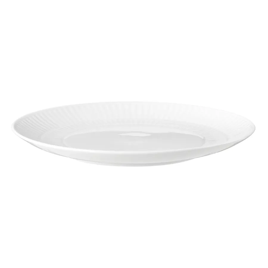 obrazek 3 Biały porcelanowy płaski talerz w stylu klasycznym - Tettau