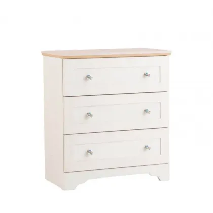 Zdjęcie Stylowa komoda z trzema szufladami do pokoju dziecinnego - Cilek