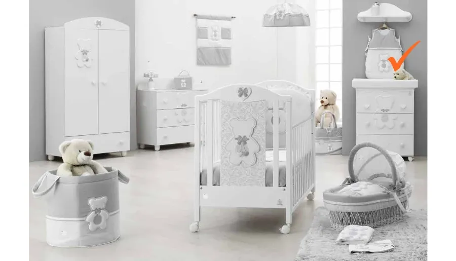 obrazek 1 Gustowna niemowlęca komoda - 3 szuflady - Italbaby