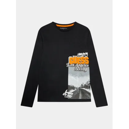 Zdjęcie Guess Bluzka L3BI19 I3Z14 Czarny Regular Fit