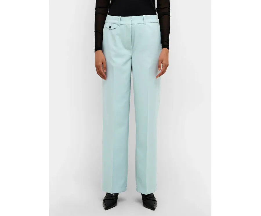 obrazek 1 Karen by Simonsen Spodnie materiałowe Malissa 10104795 Niebieski Straight Fit