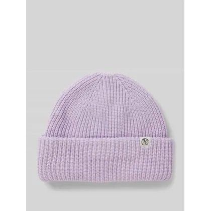 Zdjęcie Czapka beanie z naszywką z logo model ‘Galline Rachelle’
