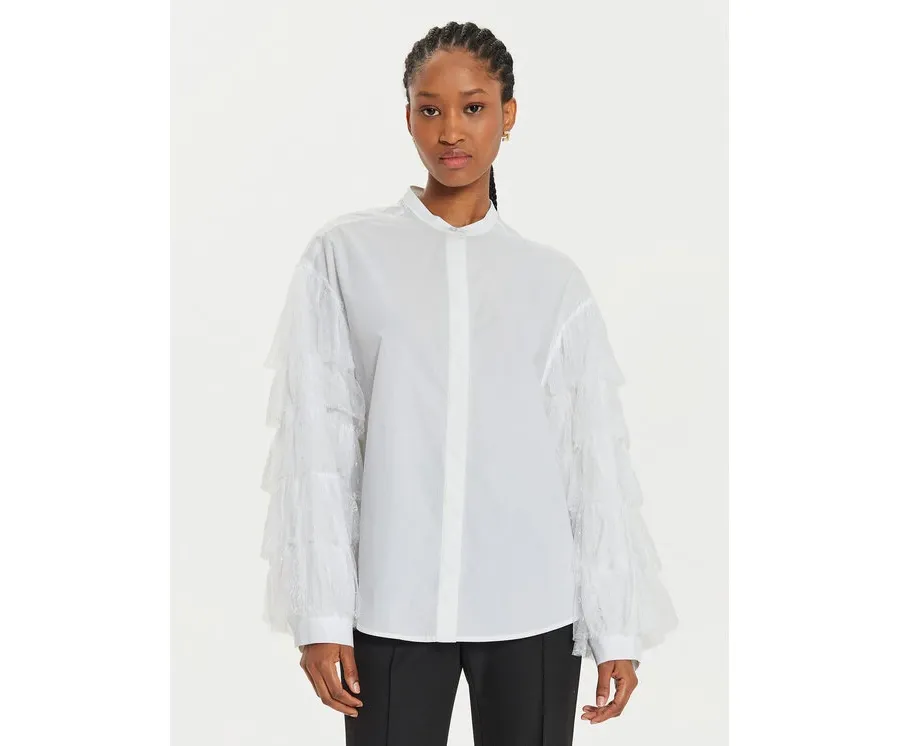 obrazek 1 TWINSET Koszula 241TP2140 Biały Loose Fit