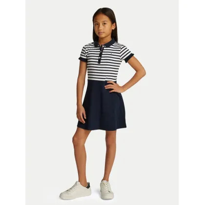 Zdjęcie Tommy Hilfiger Sukienka codzienna Skater KG0KG08484 D Granatowy Regular Fit