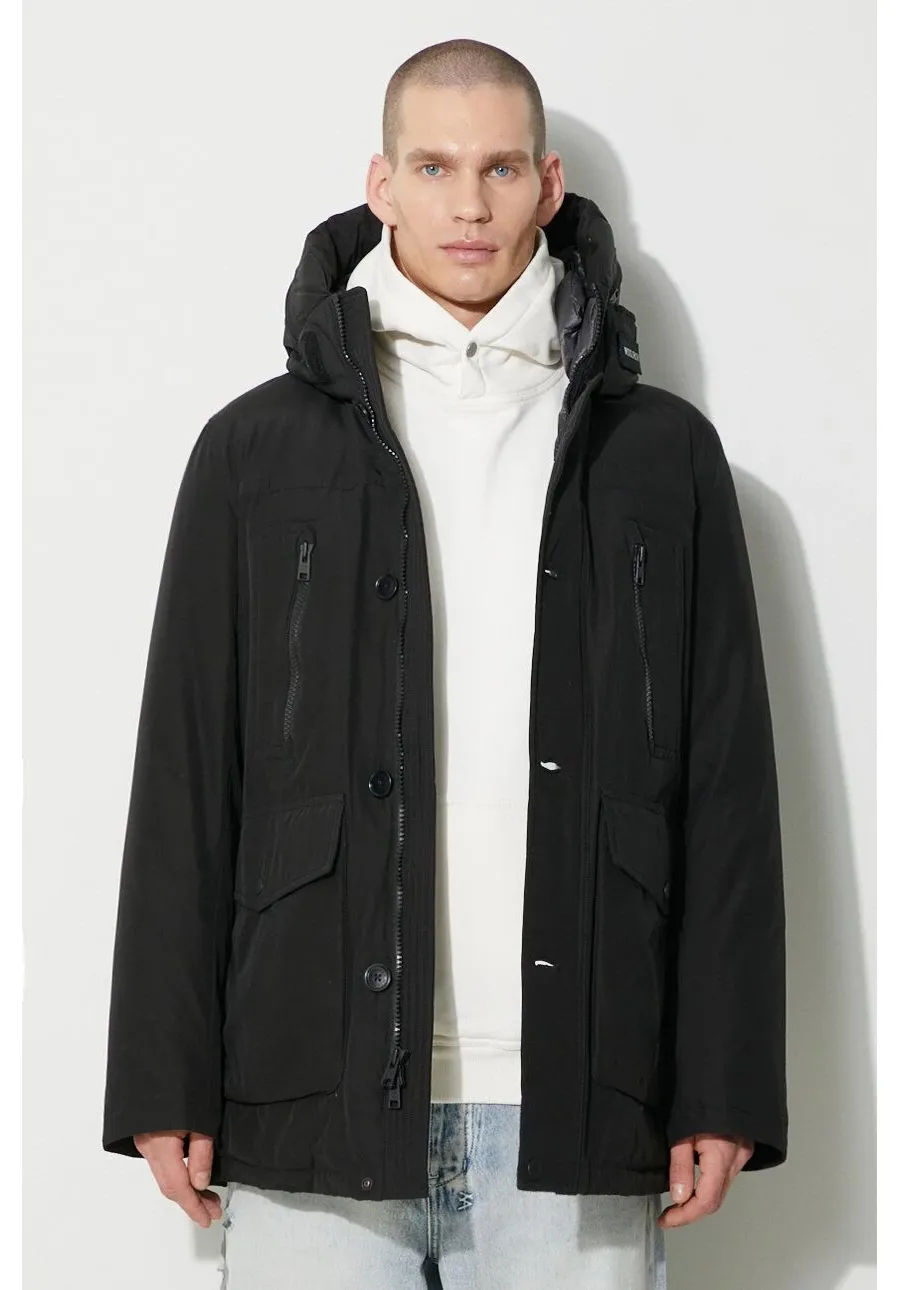 obrazek 1 Woolrich kurtka puchowa Ramar Arctic Parka męska kolor czarny zimowa CFWOOU0866MRUT0001