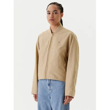 Zdjęcie Tommy Hilfiger Kurtka bomber WW0WW45619 Beżowy Relaxed Fit