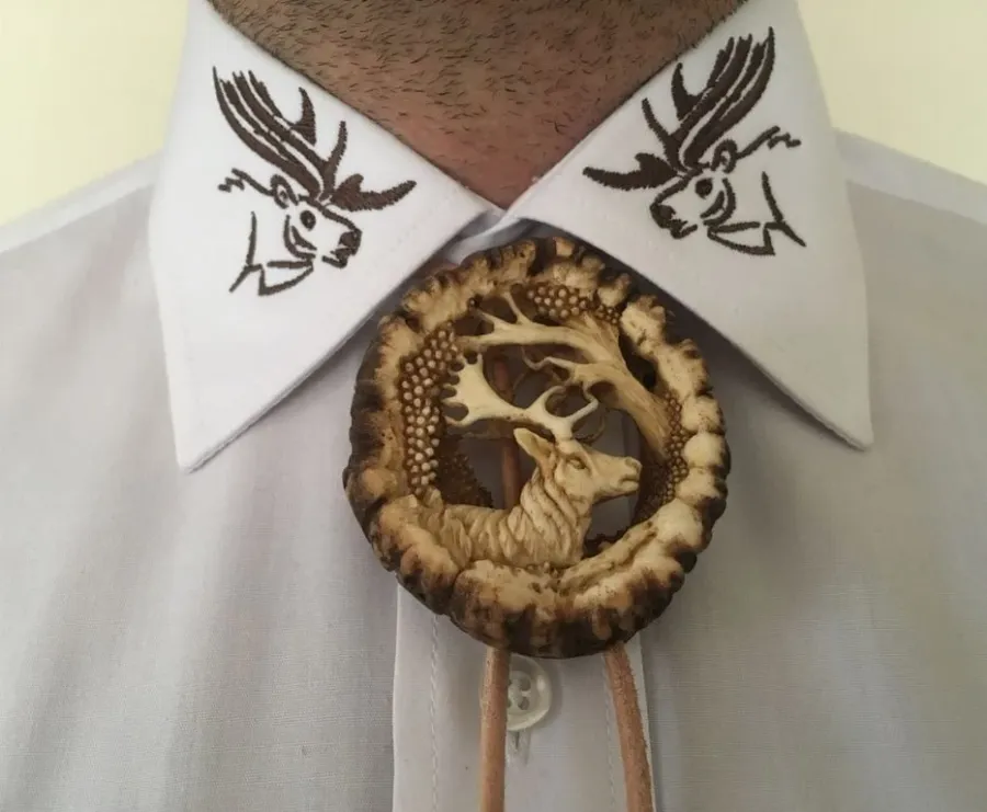 obrazek 1 Elegancki krawatnik myśliwski