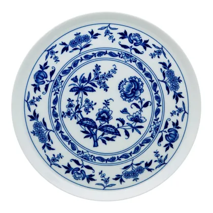 Zdjęcie Klasyczny talerz na tartę Margão z roślinnym wzorem inspirowanym klasyczną porcelaną - Vista Alegre