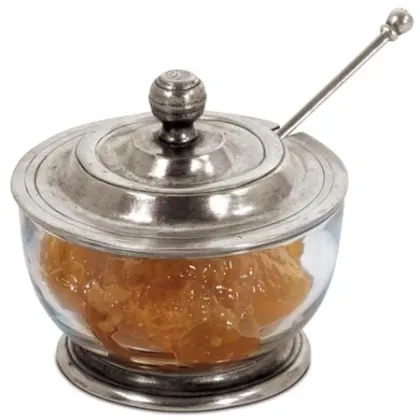 Zdjęcie Dekoracyjny słoik na konfitury z łyżeczką