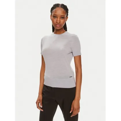 Zdjęcie Calvin Klein Bluzka K20K207201 Szary Slim Fit