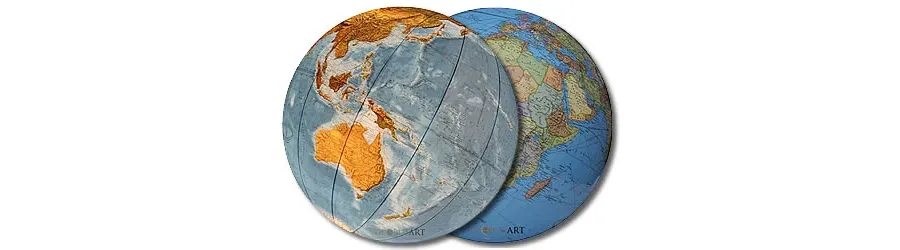 picture 4 Illuminated Columbus globe