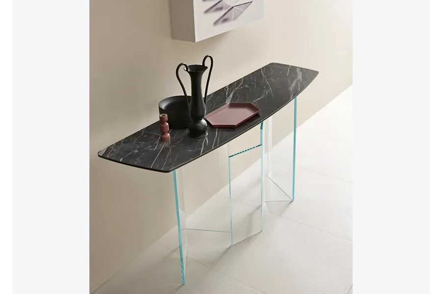 obrazek 2 Nowoczesna konsola z ceramicznym blatem - Tonelli Design