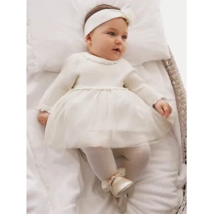 Zdjęcie Mayoral Sukienka elegancka 2806 Écru Regular Fit