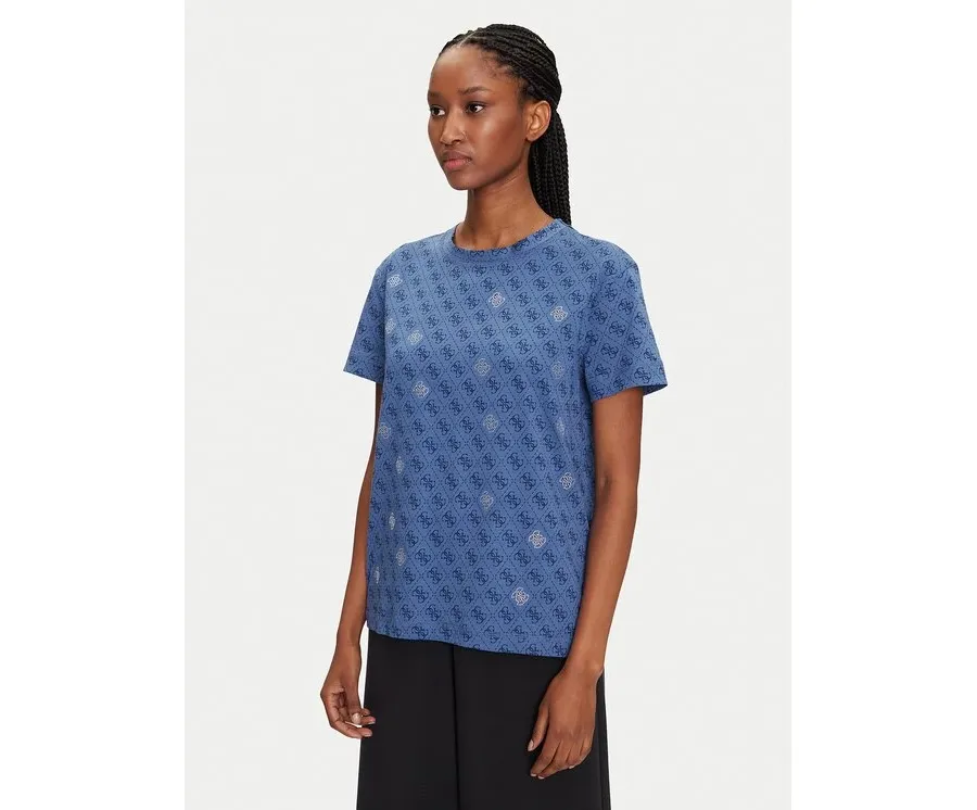 obrazek 1 Guess T-Shirt V5GI16 I3Z14 Granatowy Regular Fit