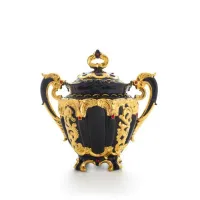 Picture Stylish ceramic jug in baroque style - Ceramiche ML