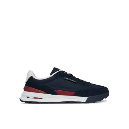 Zdjęcie Tommy Hilfiger Sneakersy Retro Runner Nylon Mix FM0FM05523 Granatowy