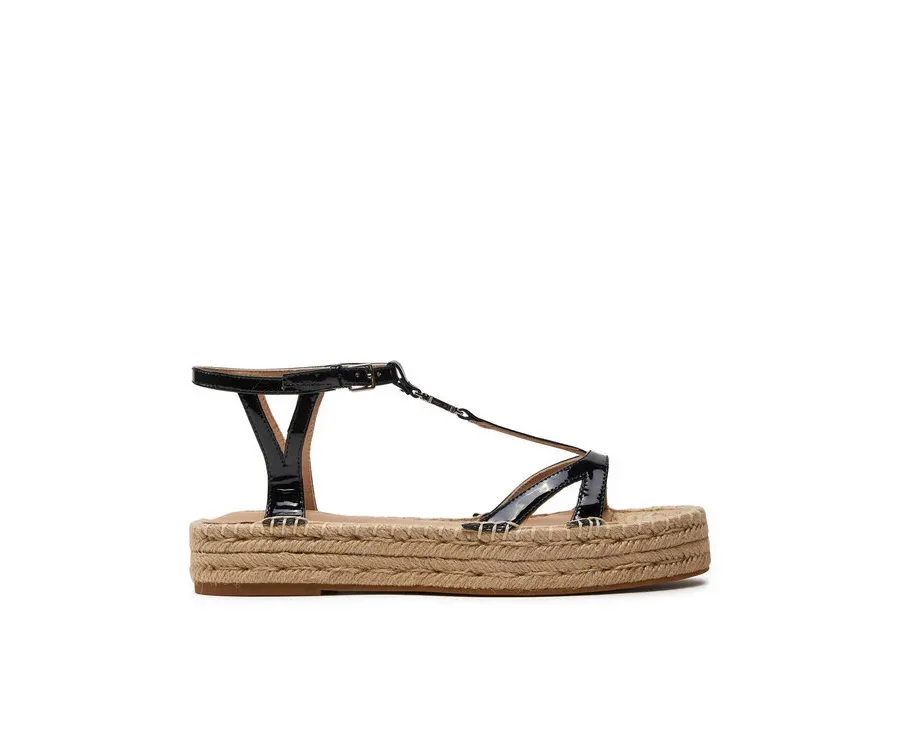 obrazek 1 Lauren Ralph Lauren Espadryle 802935579001 Czarny LAUREN RALPH LAUREN