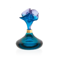 Picture Beautiful small blue perfume bottle - Daum brand
